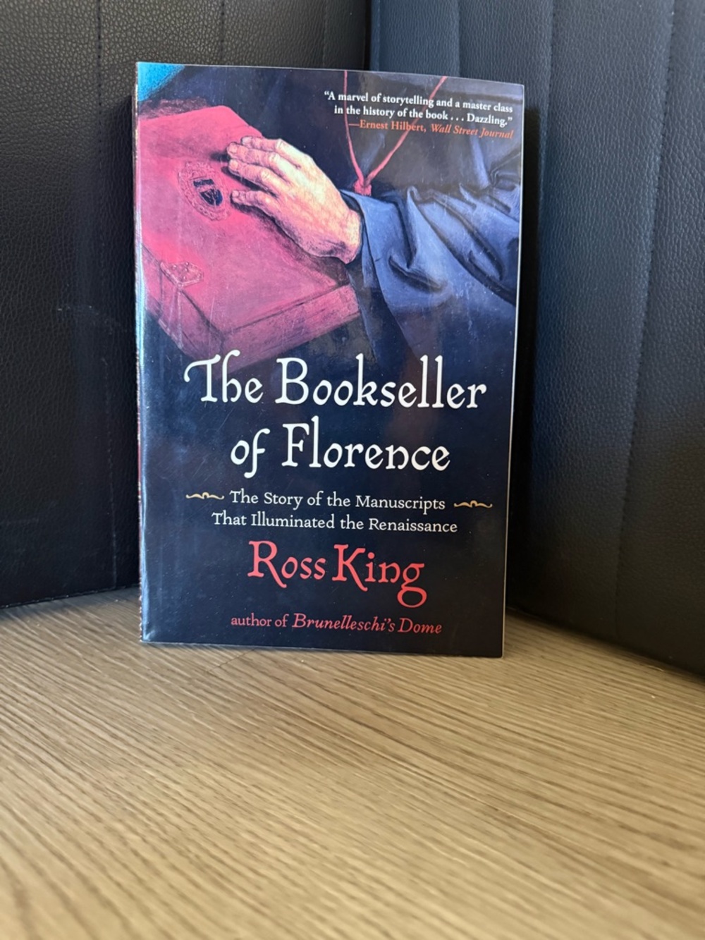 The Bookseller of Florence by Ross King - Black & Red Paperback